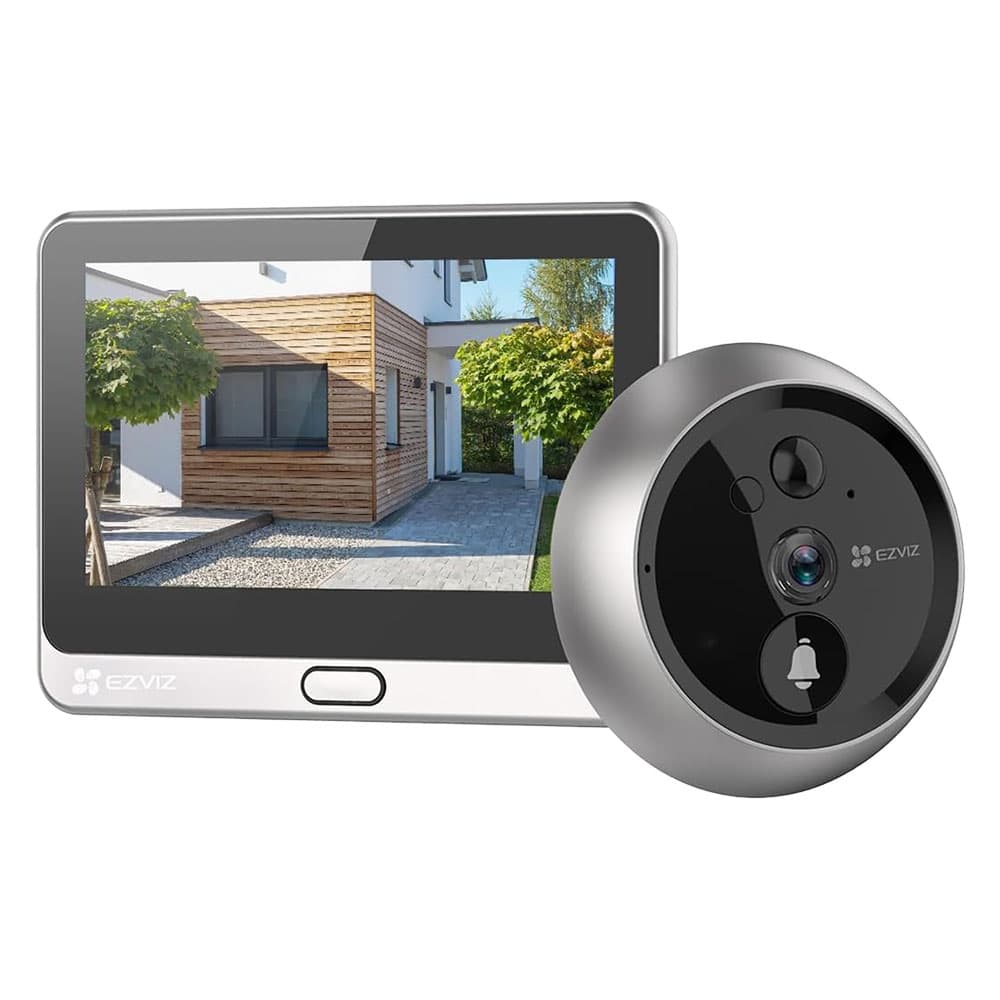 Spioncino Digitale per Porte Ezviz Risoluzione 2K 3MP Ezviz DP2 2K Argento - 2