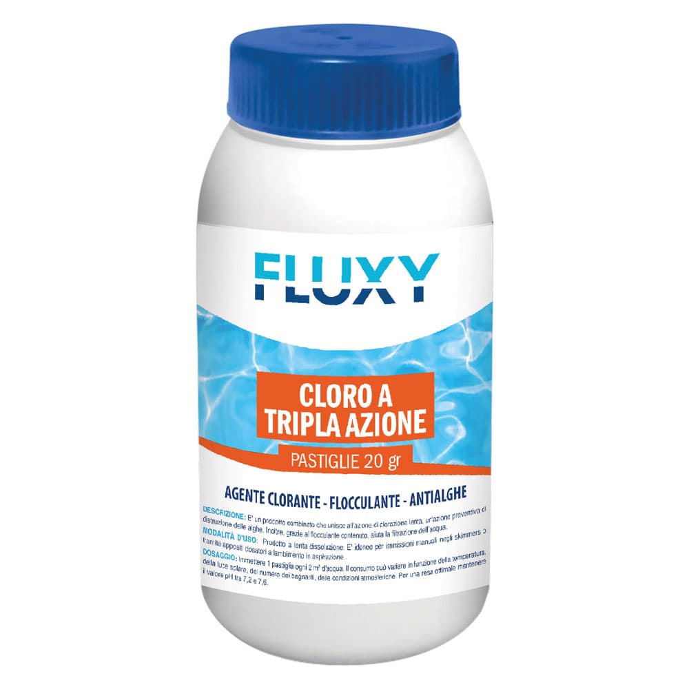 Triplex in Pastiglie Pastiglie Barattolo 12 Confezione Fluxy 1 kg 20 gr - 2