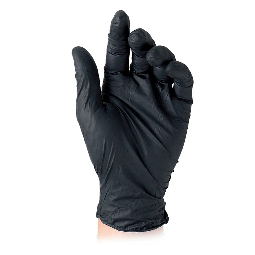 Guanti Nitrile Monouso m Reflexx Black - 2
