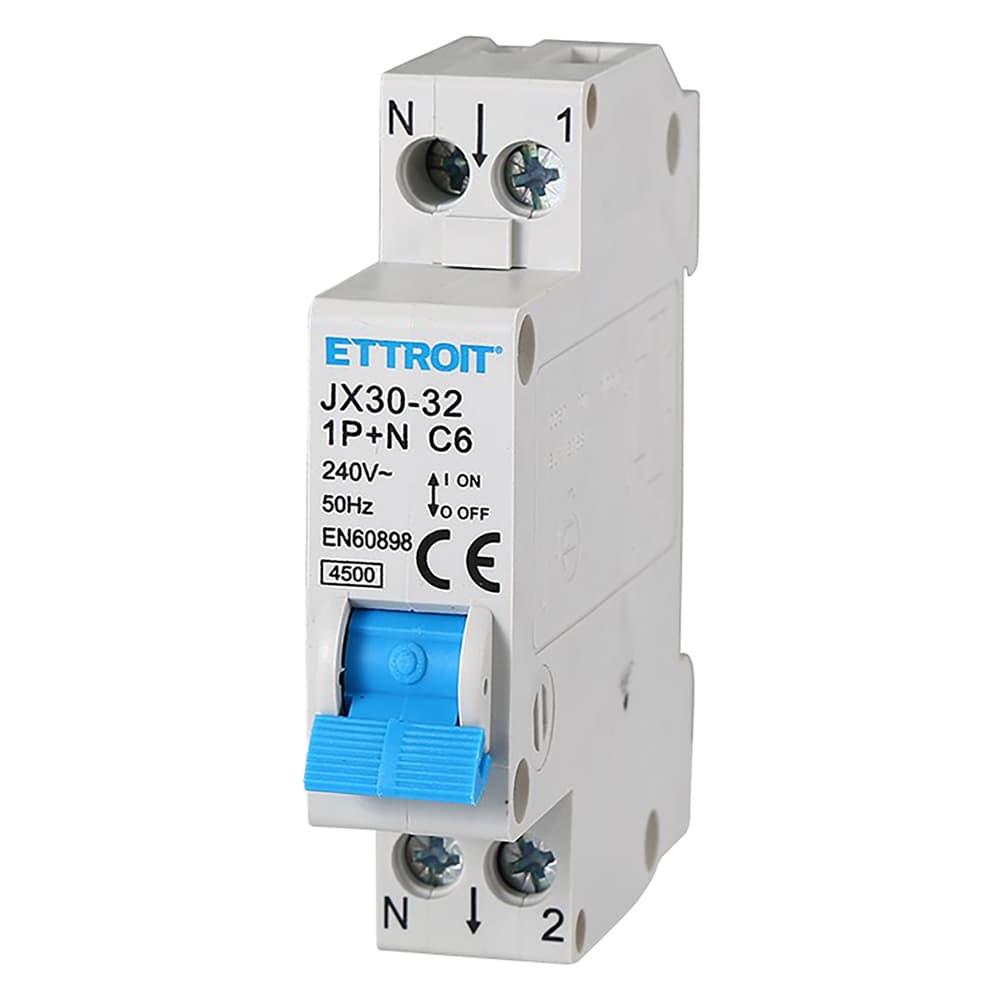Interruttore Magnetotermico 1P+ Ettroit N 25A - 2