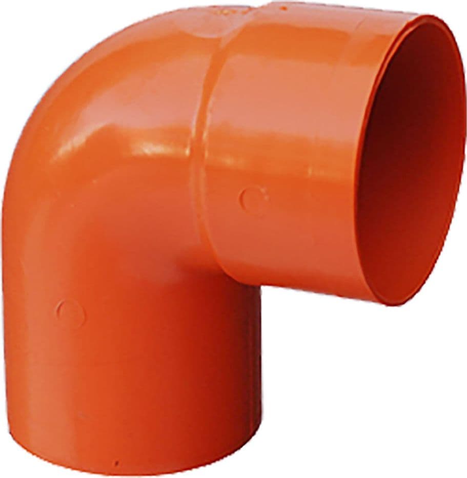 Curva 87 ° in PVC 87 ° Ø 125 - 2