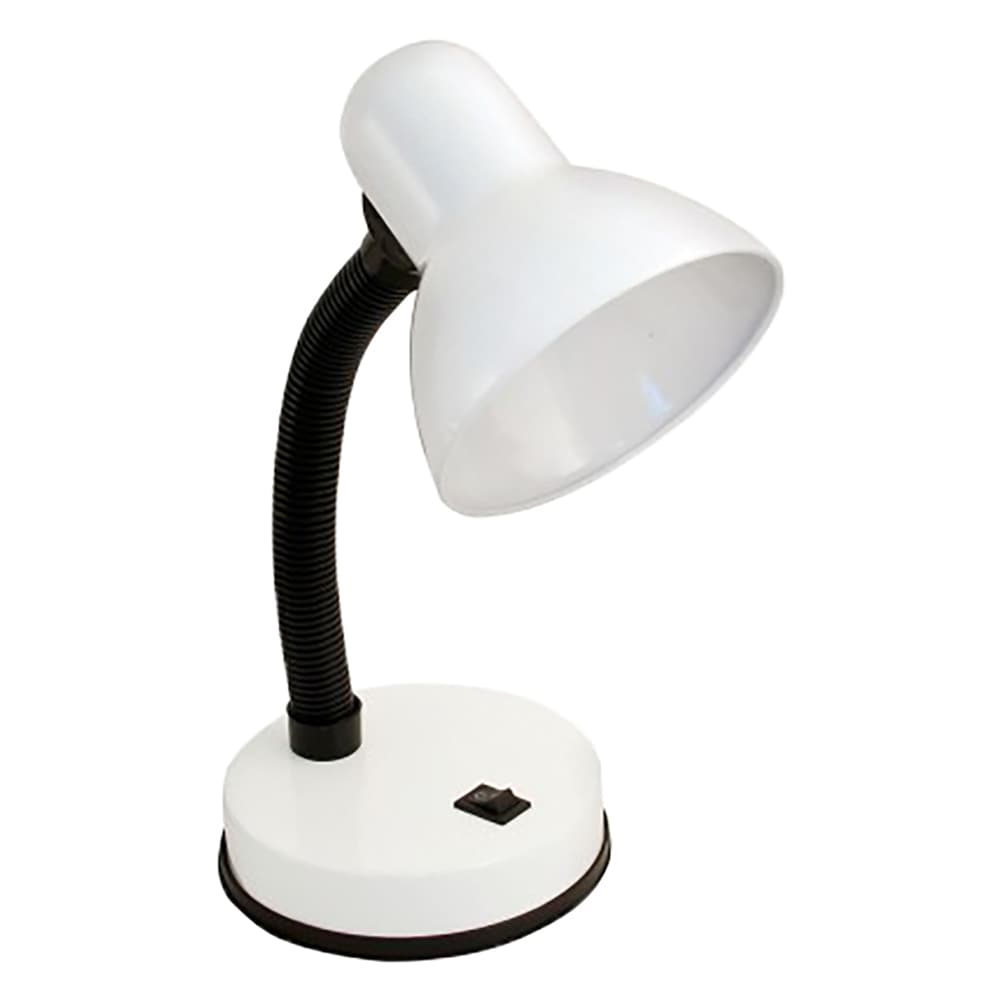 Lampada da Tavolo Velamp Charleston Colore Bianco - 2
