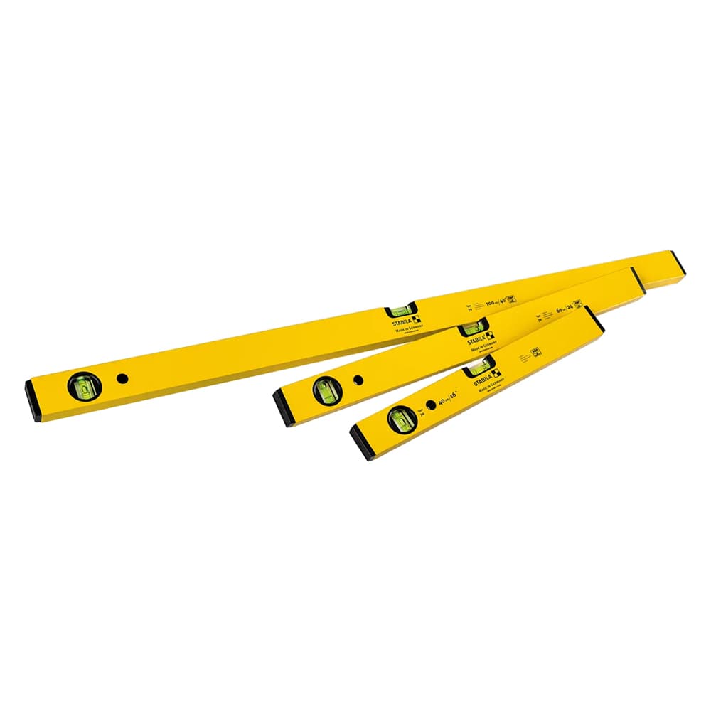 Livella a Due Fiale in Set Stabila Classic 70 3 Pezzi - 2