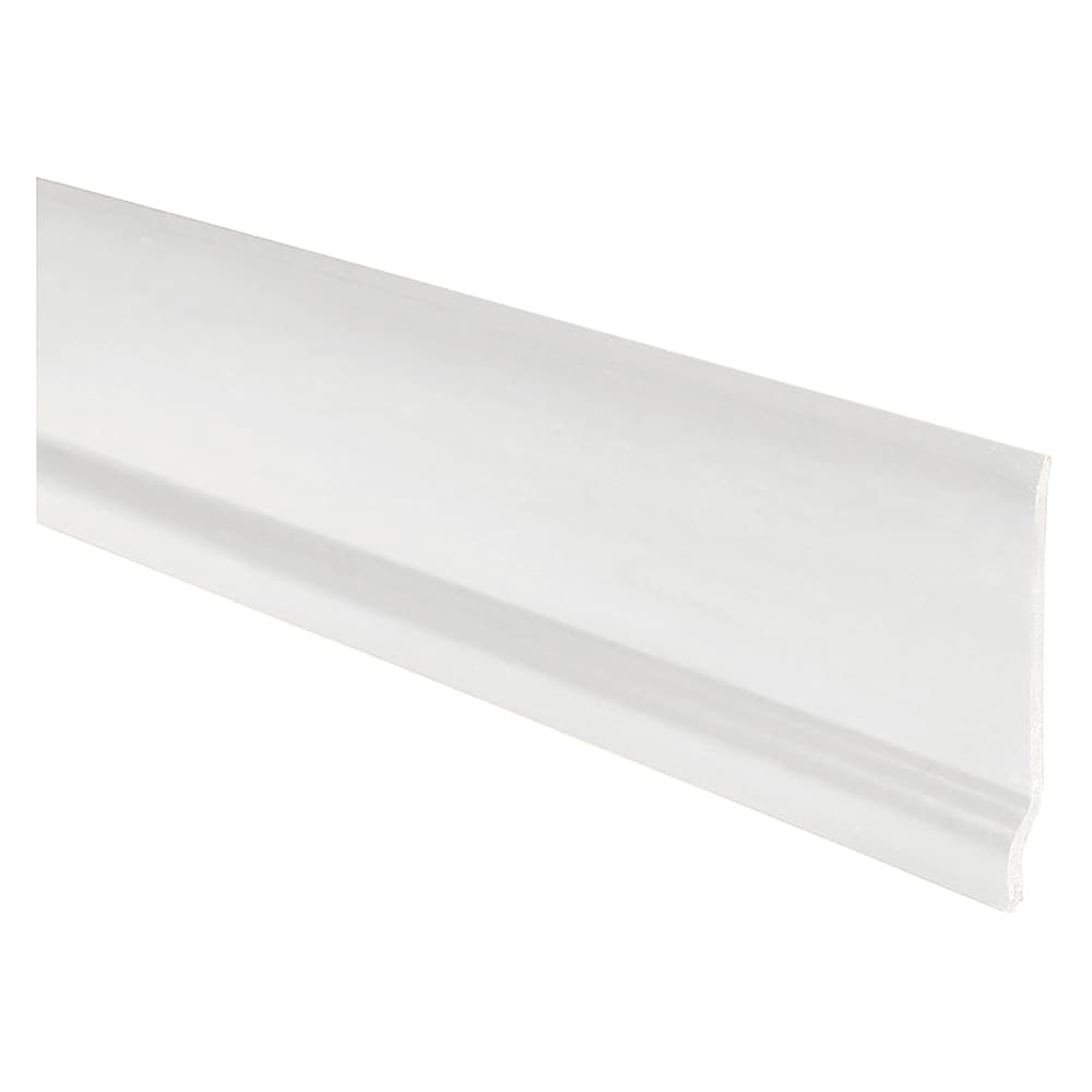Battiscopa Colorea Resina Espansa Bianco 10 Pezzi 85 x 9 mm - 2