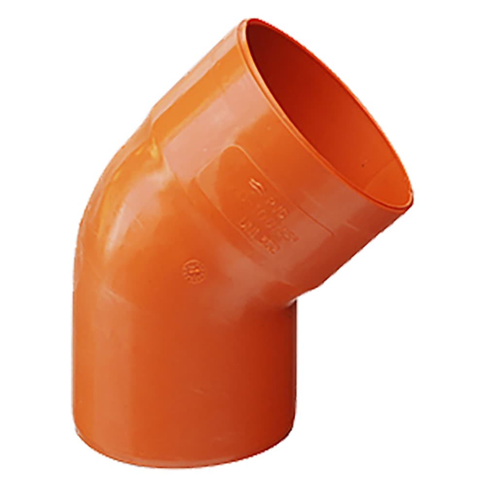 Curva 45 E?° in PVC 45 E?° E?e ? 140 - 2
