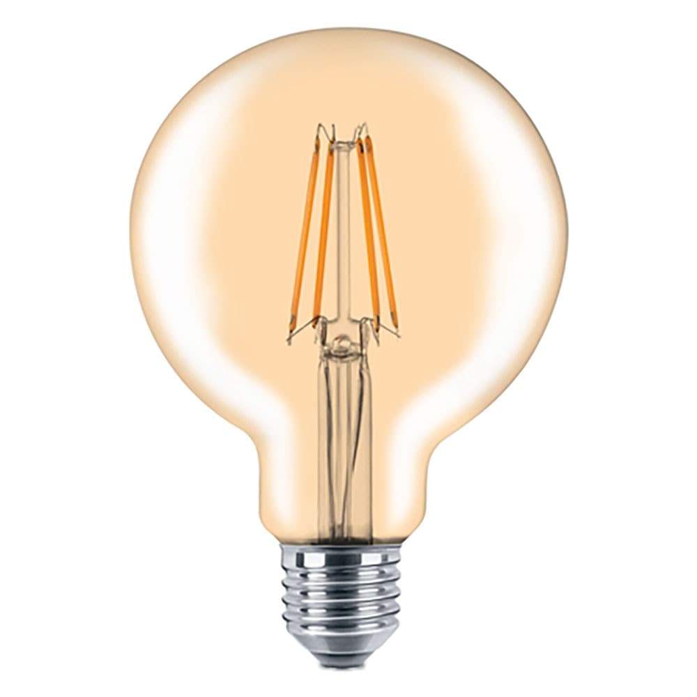 Lampada Led a Filamento Vintage Calda 2700k Novaitalia Globo 8w=69w E27 Lm in Alluminio – Nova Line