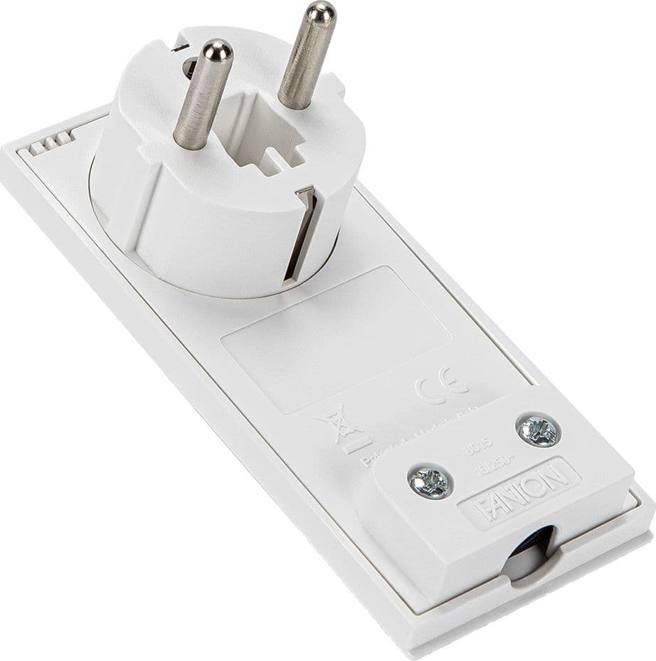 Spina Volante Piatta Schuko 80150 Fanton Clock