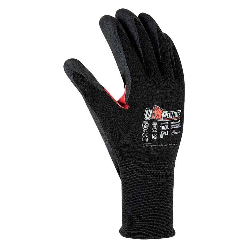Guanti Nitrile Upower Flynt Nylon Tg. 10 (Xl) 12 Coppia - 2