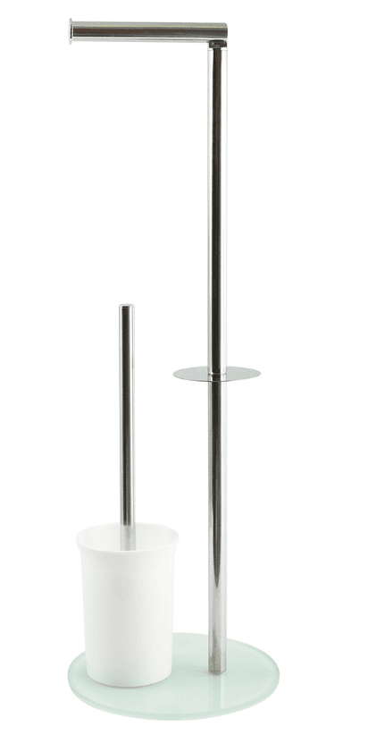 Piantana Colonna Acciaio INOX Porta Scopino Spire Acciaio INOX 121 C2184 Ab - 2