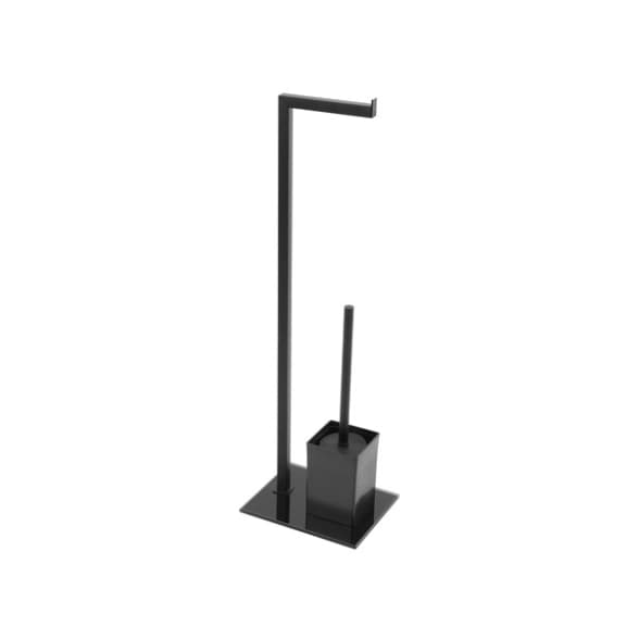 Piantana Colonna Acciaio INOX Porta Scopino Spire Acciaio INOX 121 C2183 An - 2