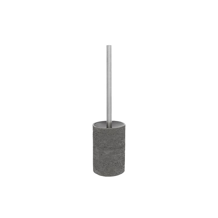 Portascopino Grigio Linea Arizona in Poliresina Design Moderno Feridras - 2