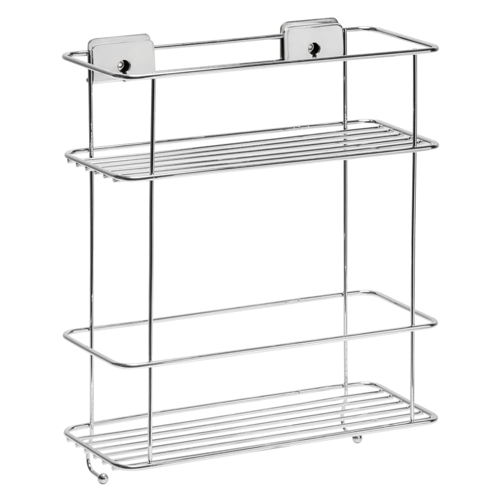 Cestello per Doccia Ripiano Doppio Serie Metaform Grip 26 x 11,3 x 32 cm - 2