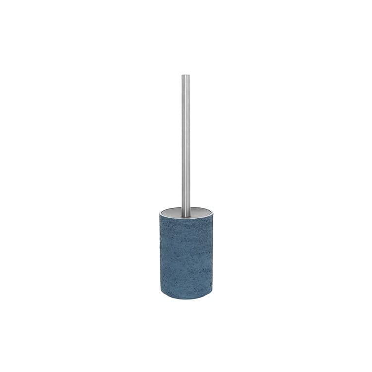 Portascopino Blu Pastello Linea Arizona in Poliresina Design Moderno - 2