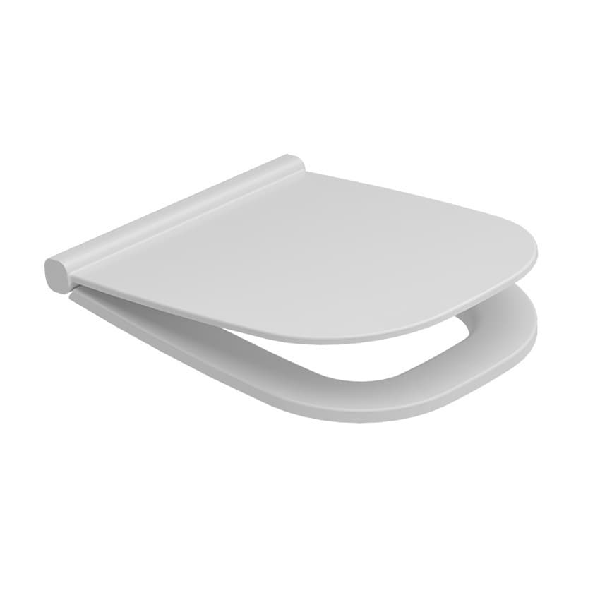 Sedile WC in Termoindurente Alba Soft Closing Dolom Bianco - 2