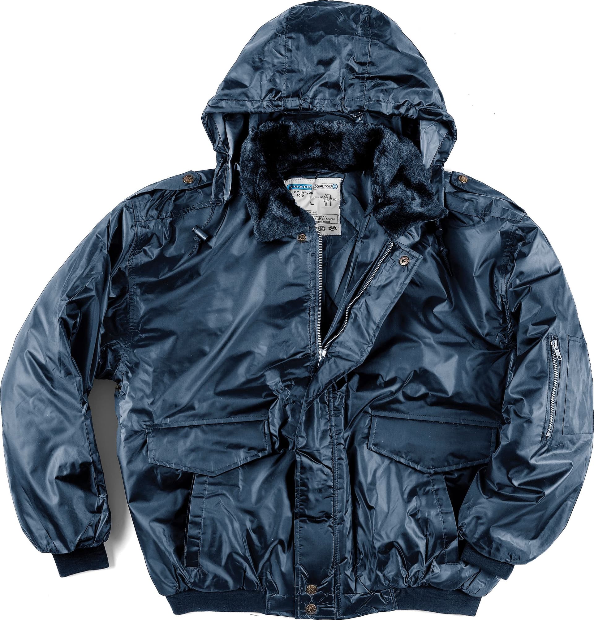 Giubbino Nylon Pilot Colore Blu Misura XXL - 2