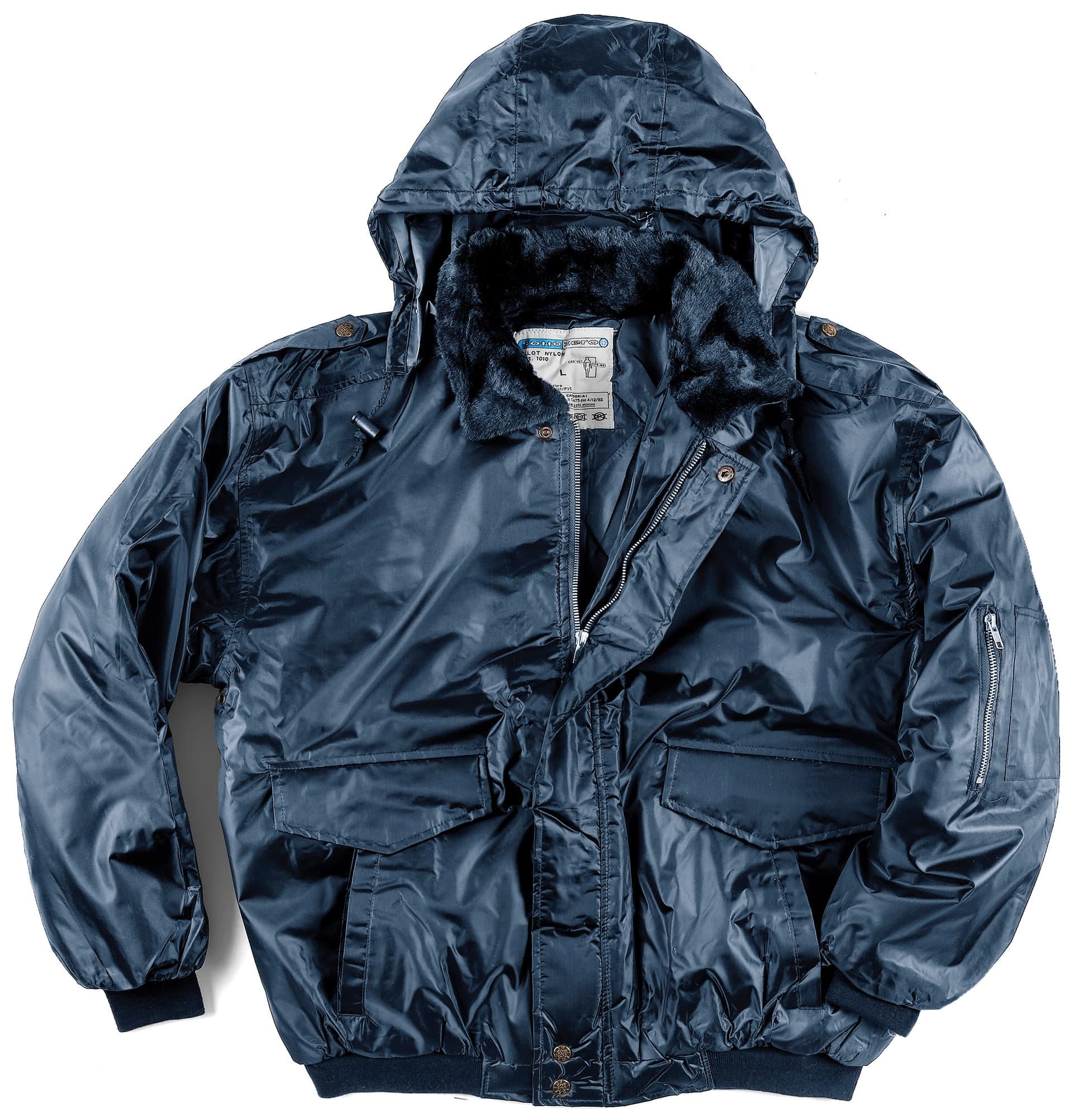 Giubbino Nylon Pilot Colore Blu Misura XXL - 2