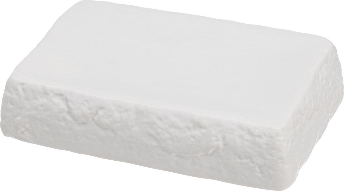 Porta Sapone in Ceramica Bianco Linea Petra Feridras - 2