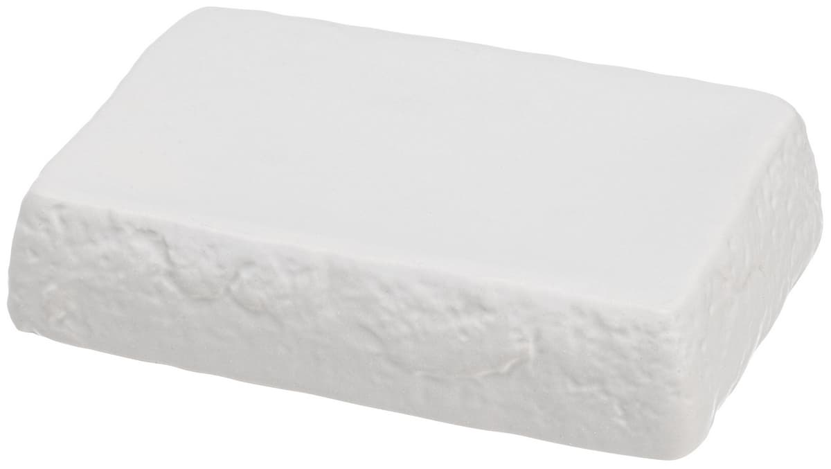 Porta Sapone in Ceramica Bianco Linea Petra Feridras - 2