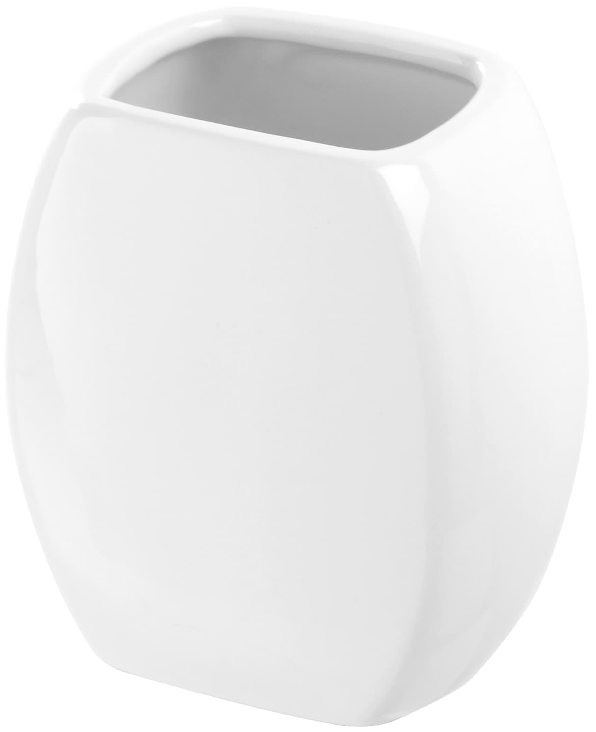 Porta Spazzolino in Ceramica Bianco Linea Parigi Feridras - 2