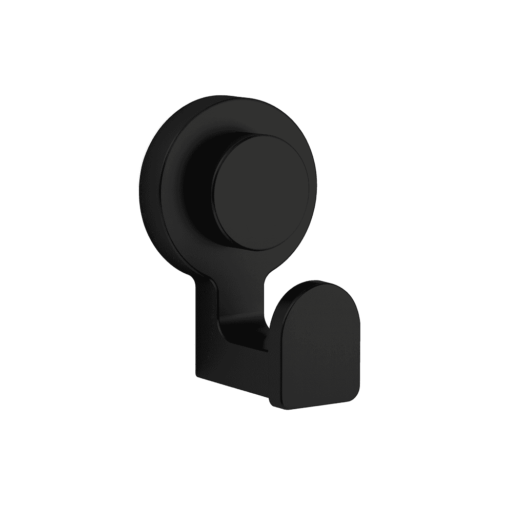 2 Pezzi Appendini Kissy Koemo Nero 6 cm x H 9,4 x 5,3 - 2