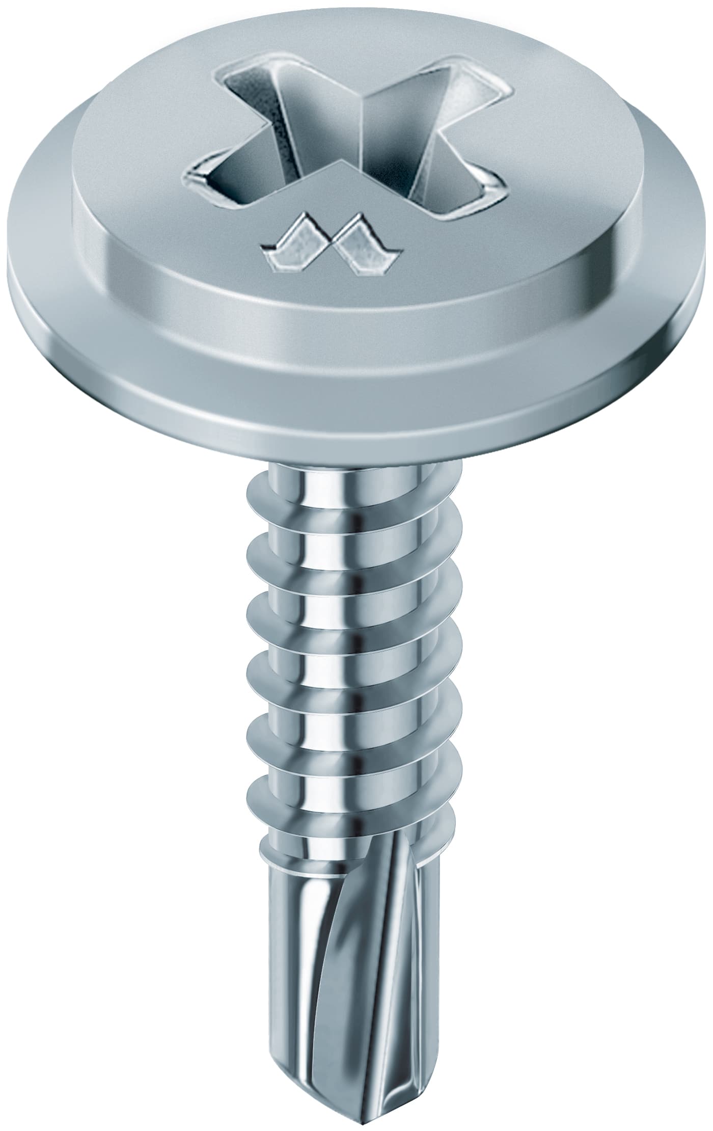 Vite Autoperforante per Ferro Drillex Ffll Mm 4 2 x 25 500 Pezzi Mustad - 2