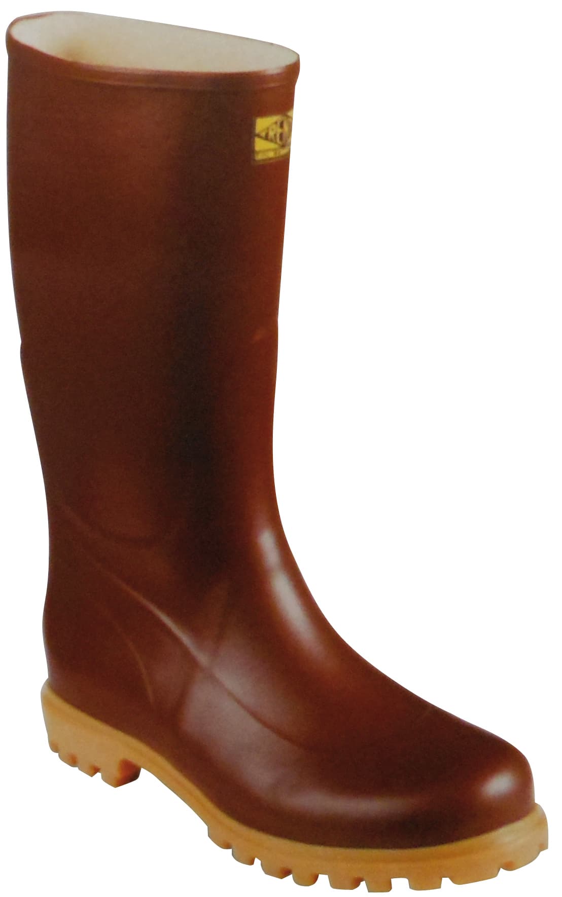 Stivali in Gomma Naturale Carro Armato Ginocchio Colore Marrone Misura 42 - 2