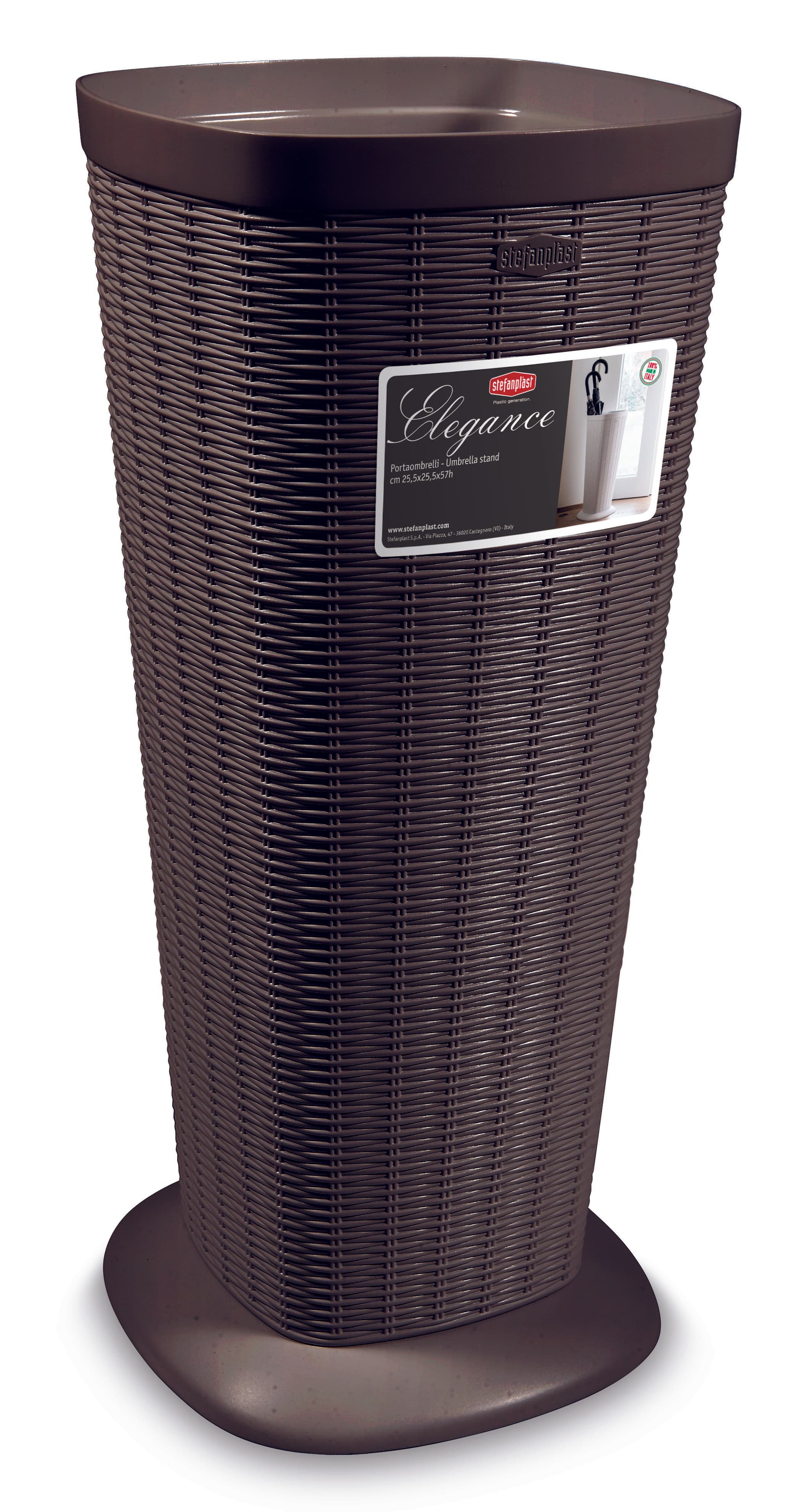 Portaombrelli Elegance Cm 25 5 x 25 5X57 H Colore Tortora 6 Pezzi - 2