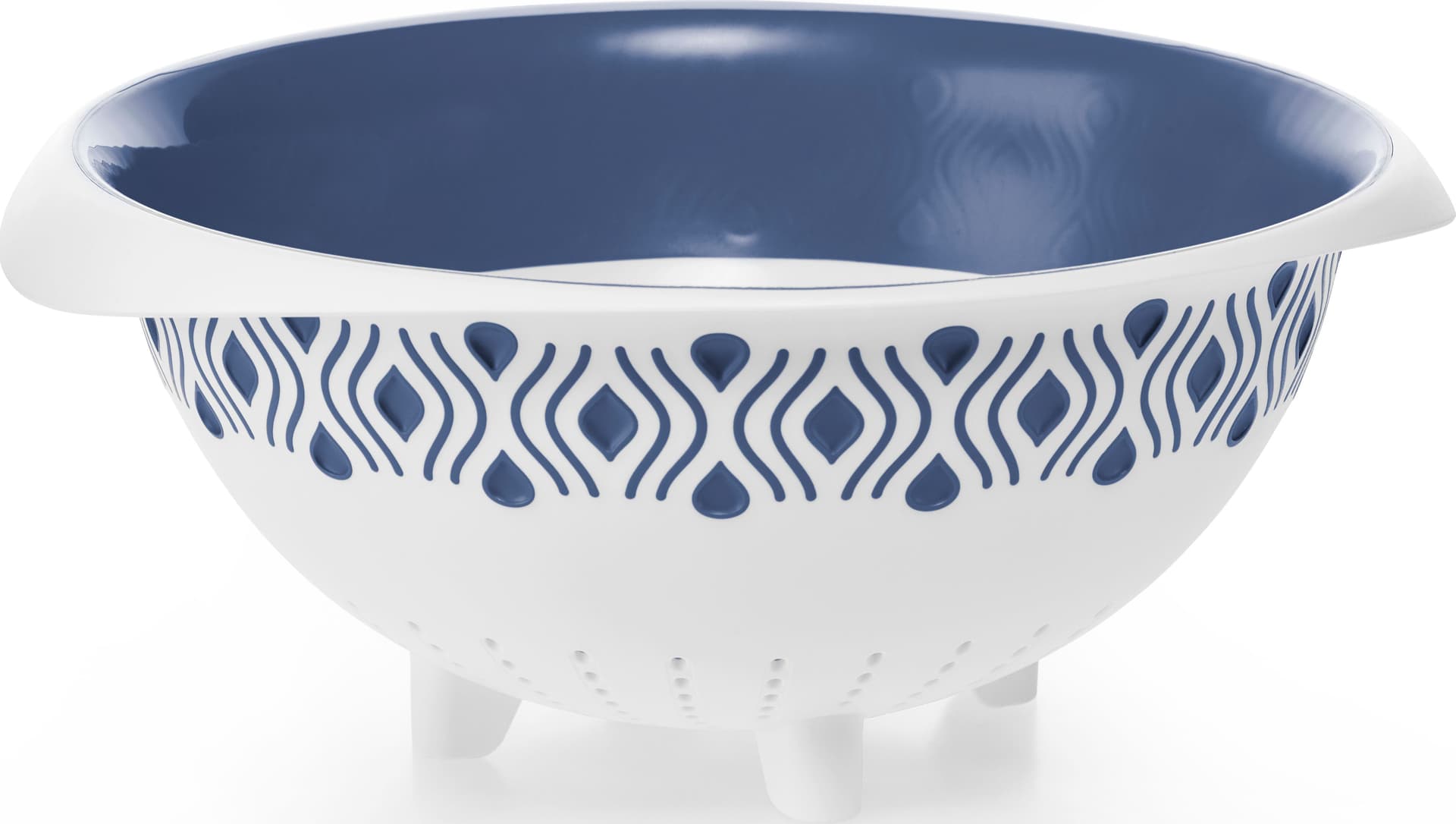 Scolapasta Tosca Ø Cm 28 Bianco Blu Palace Stefanplast - 2
