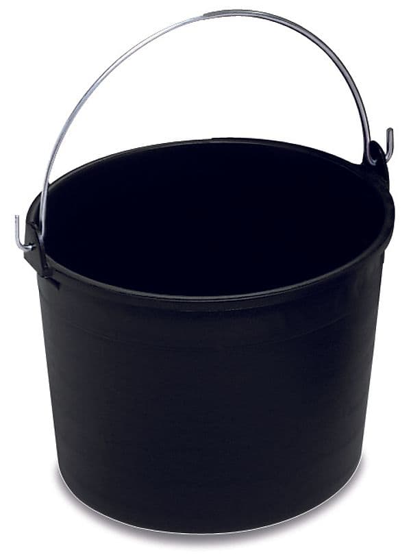 Secchio Agricolo Graduato Nero L 20 20 Pezzi Stefanplast - 2