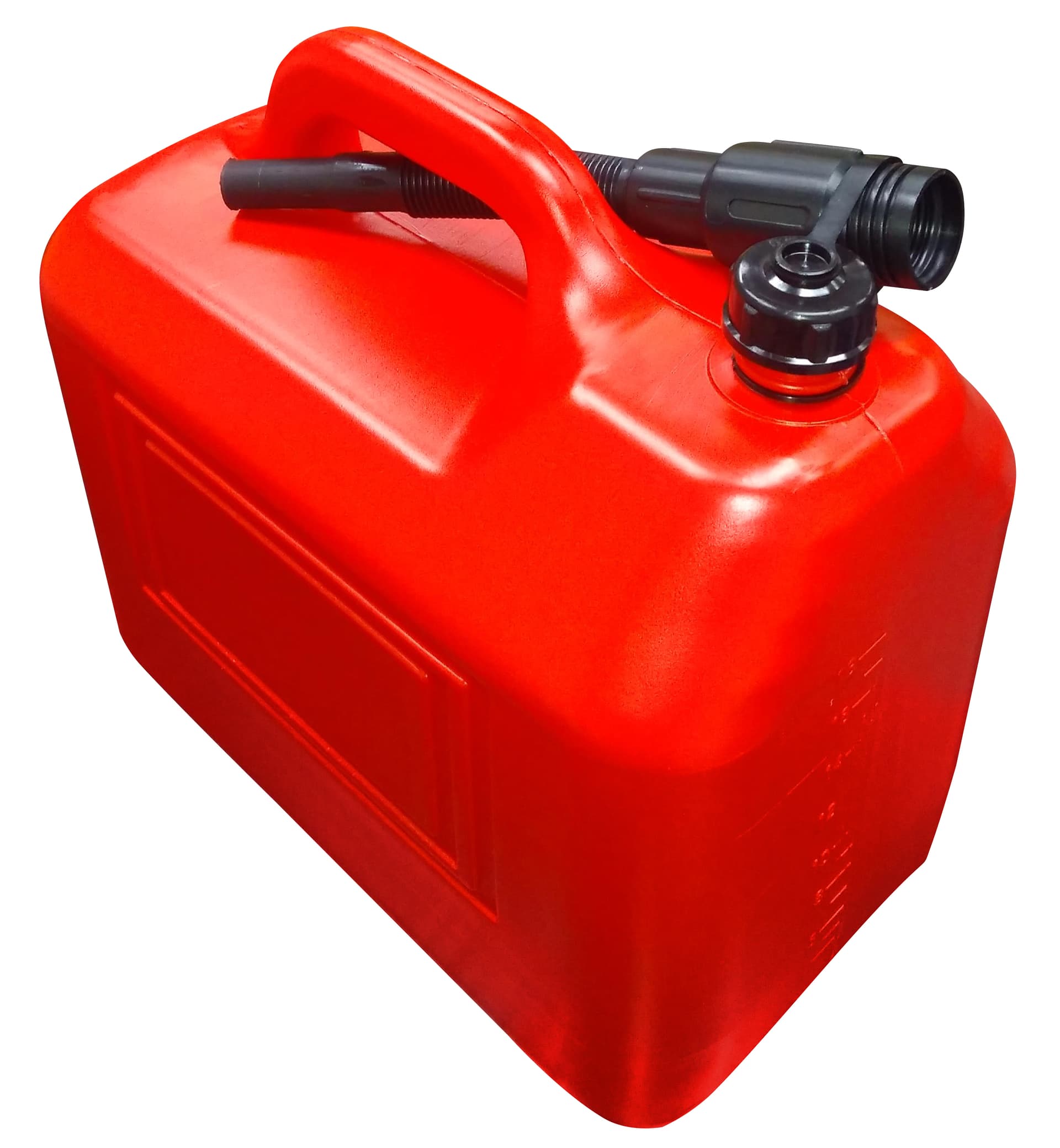Tanica in Plastica Omologata per Carburante L 20 3 Pezzi - 2