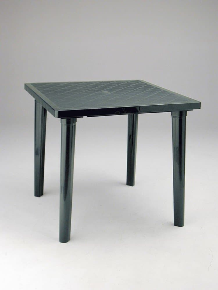 Tavolo Nettuno Cm 80 x 80X72 H Colore Verde – Autres