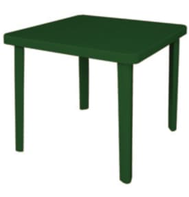 Tavolo Nettuno Cm 80 x 80X72 H Colore Verde - 2