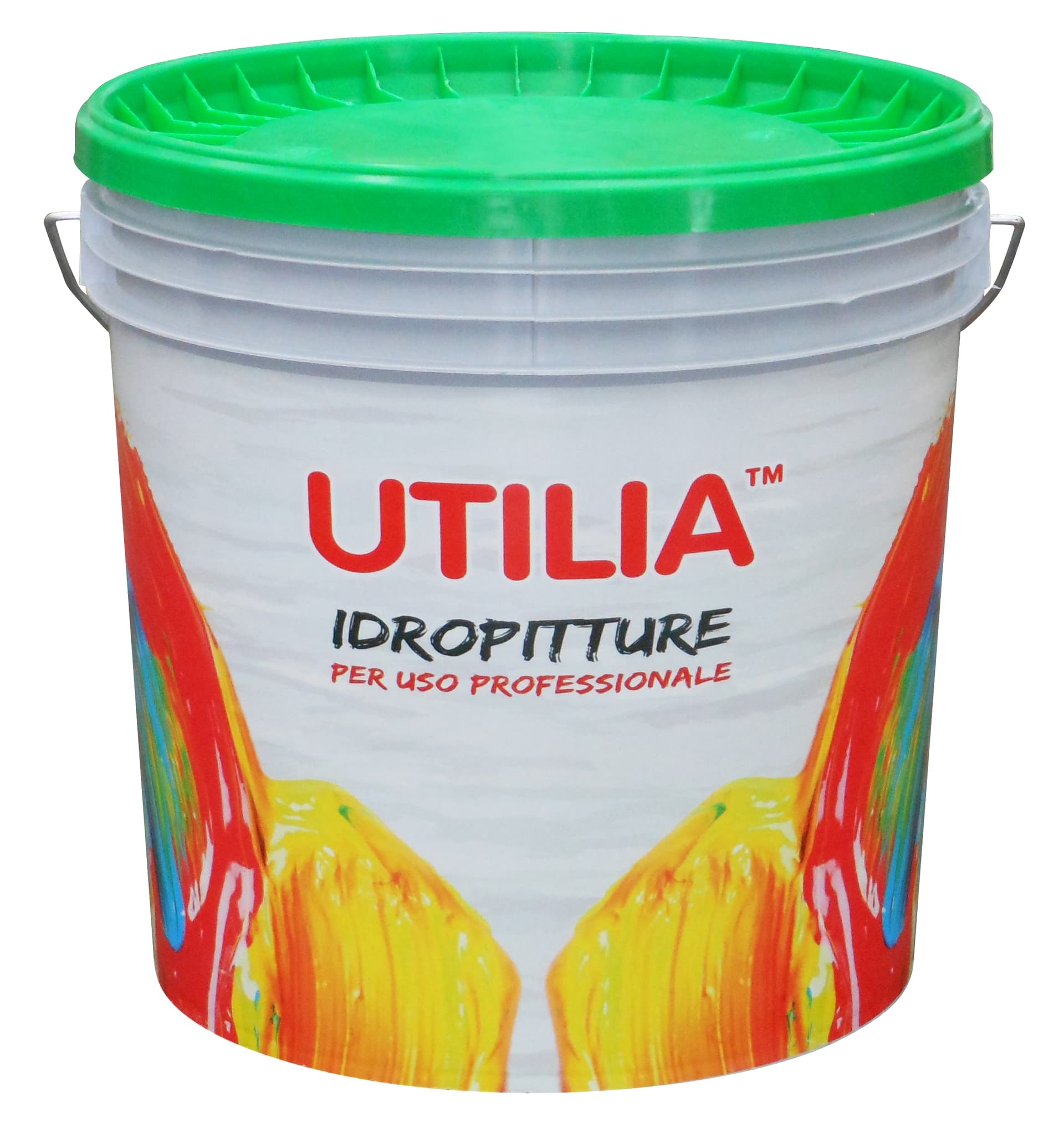 Idropittura al Quarzo Liscio Colore Bianco L 14 Utilia - 2
