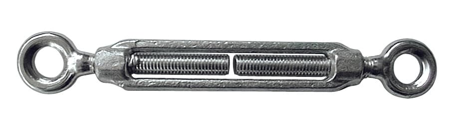 Tenditore a Due Occhi per Funi Mm 5 (3 16) 100 Pezzi - 2