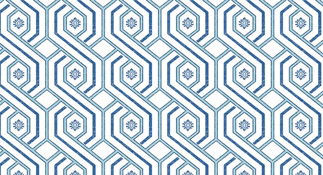 Tovagliato in PVC Fantastik Blu 1193 3 Rotolo Cm 140 (h) x 20 M (L) - 2