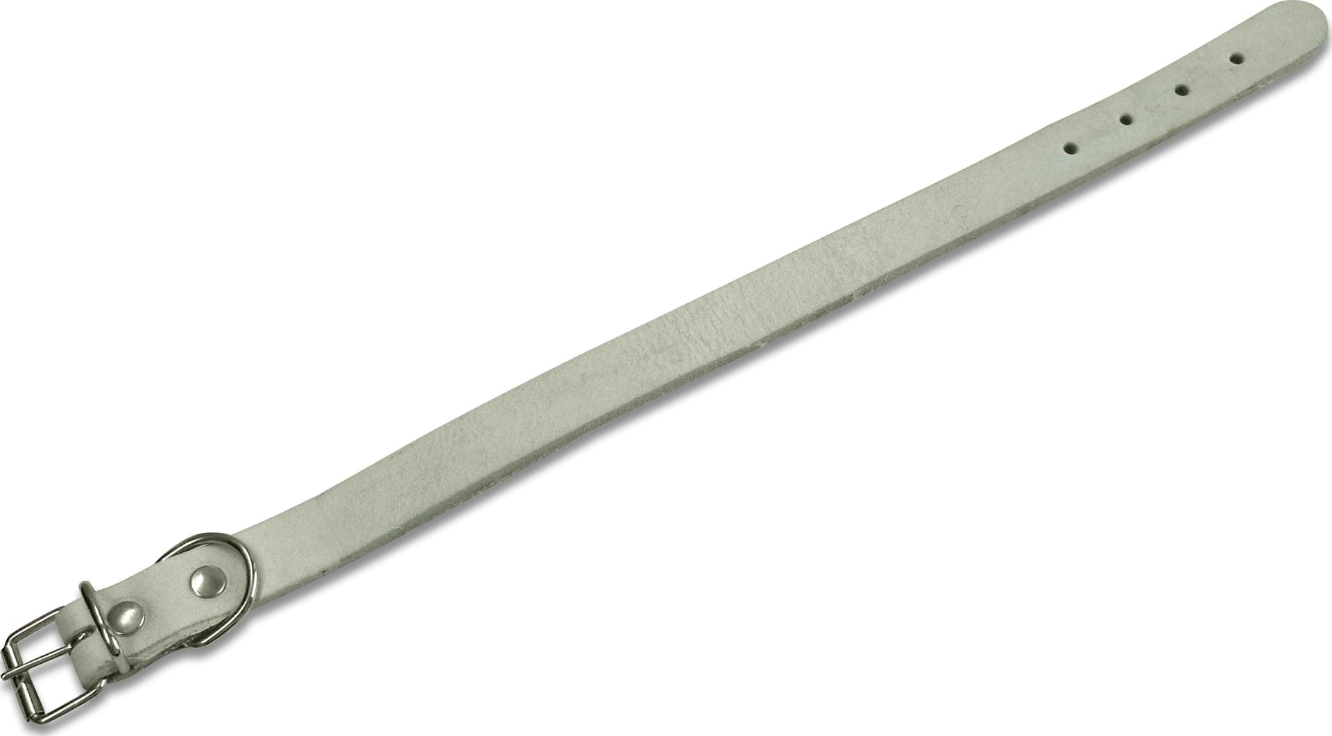 Colore Lare in Cuoio di Bufalo Sfoderato Cm 56 x 3 0 Colore Grigio Utilia - 2