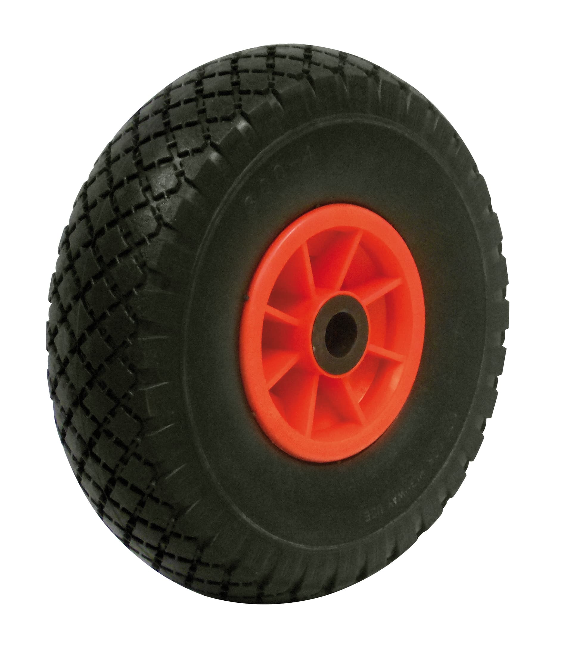 Ruota Piena per Carrelli Portasacchi Cerchione Plastica Ø Mm 260 Utilia - 2