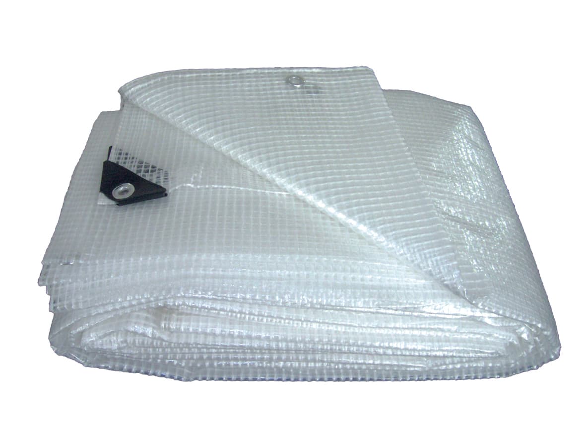 Telo Retinato Multiuso in PVC Colore Bianco M 1 9 x 3 5 Utilia - 2