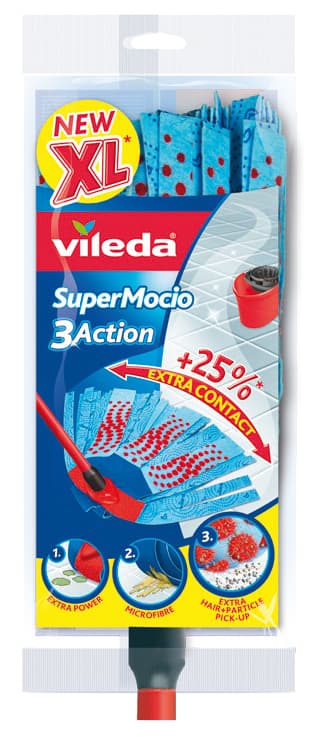 Fiocco Supermocio 3ACTION XL + Manico Vileda - 2
