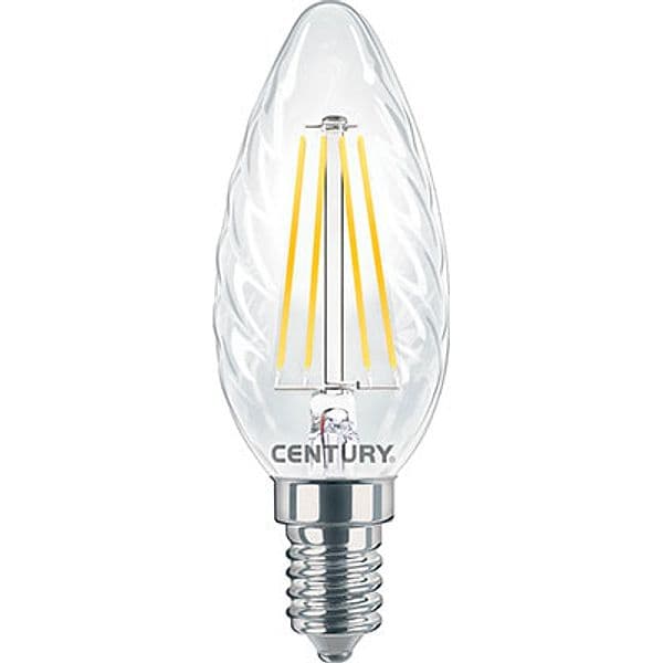 Lampada Wire LED Tortiglione Incanto Century E14 230 V 5 Pezzi