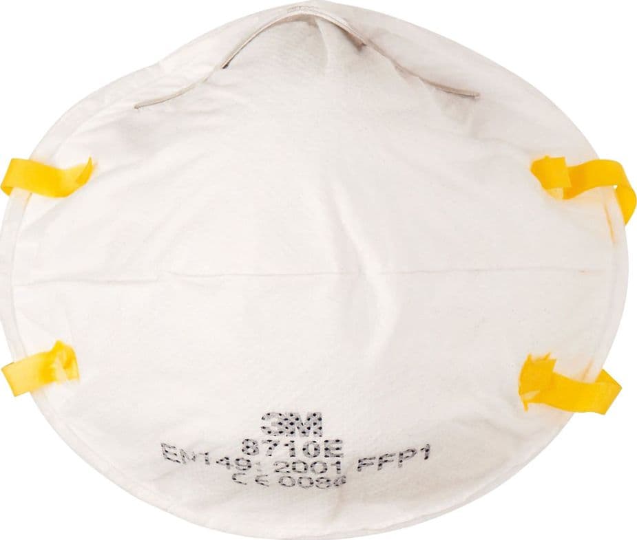 Maschera Respiratoria Serie 8000 Classic 8710 Ff P1 3M 20 Pezzi - 2