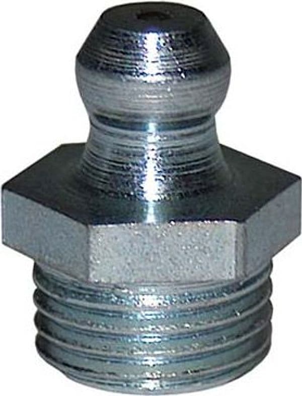 Testina Ingrassatore Conico H1 Dritto Pressol G 1/8 10 Pezzi - 2