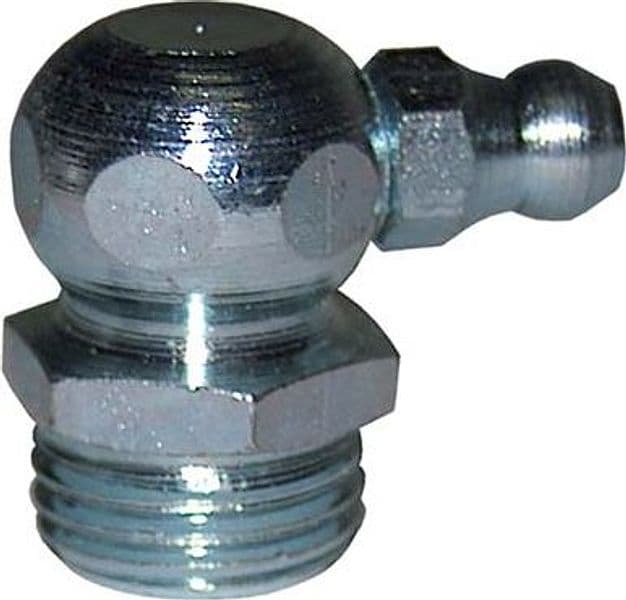 Testina Ingrassatore Conico H3 90 ° Pressol M6 x 1 mm 10 Pezzi - 2