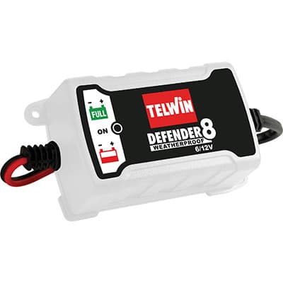 Caricabatteria Defender 8 Telwin Volt 6 x 12 Ah 2 x 20 - 2