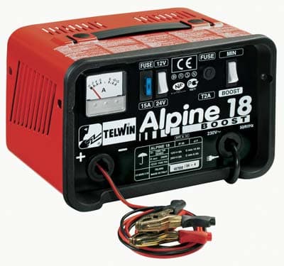 Caricabatteria Alpine 18 Telwin Boost Volt 12 a 24 Ah 146 x 18590 - 2