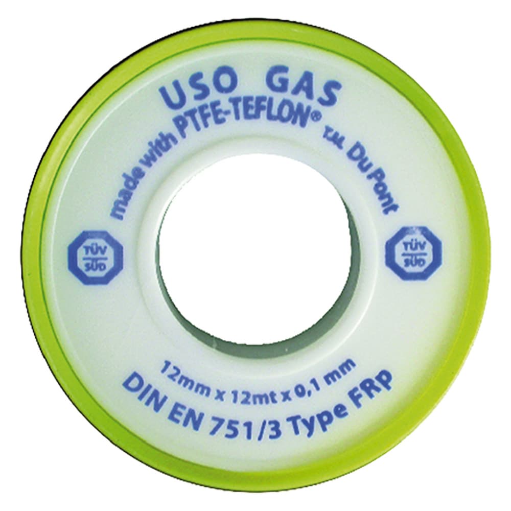 Nastro Teflon per Gas ½X12 mt X0, Cf 10 Rt. Viky Professionale 1 mm - 2