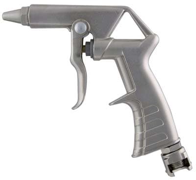 Pistola Soffiaggio Ac Corta Capettato 25 B1 Ani Alluminio Nichelato 2 Pezzi - 2