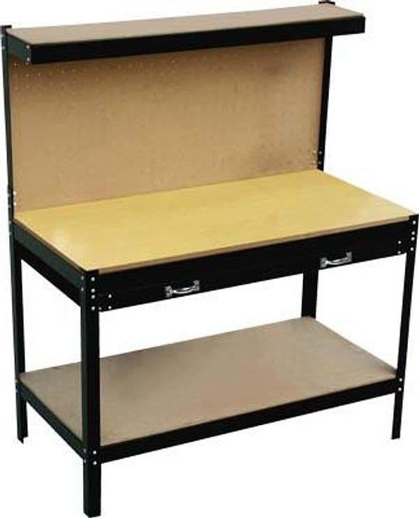 Banco da Lavoro Effe Piano MDF Cm. 120X60X H 155 C Cassetto
