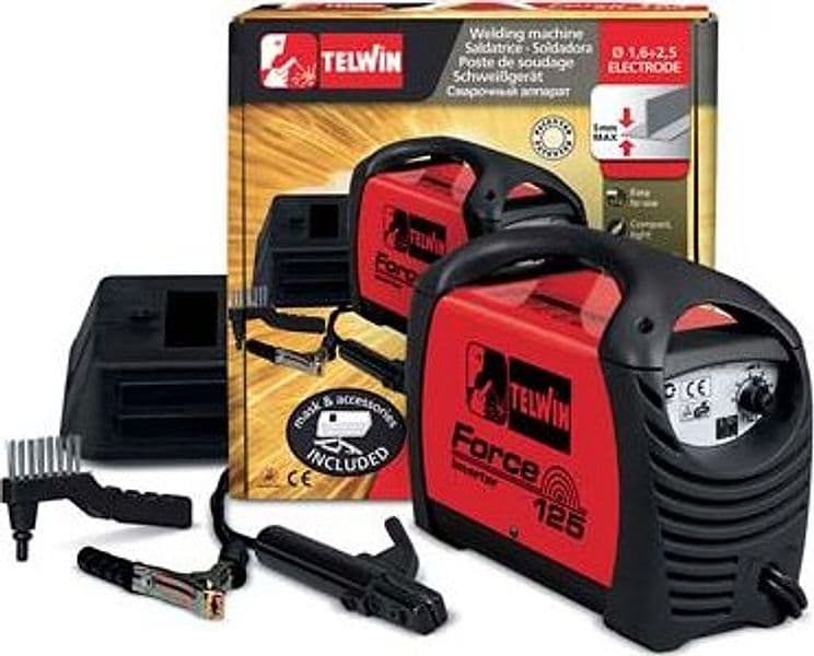 Saldatrice Inverter Force 125 Telwin Volt 230 a 80 Accessoriata - 2