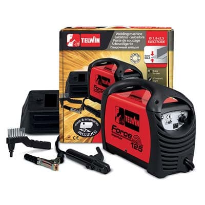 Saldatrice Inverter Force 125 Telwin Volt 230 a 80 Accessoriata - 2